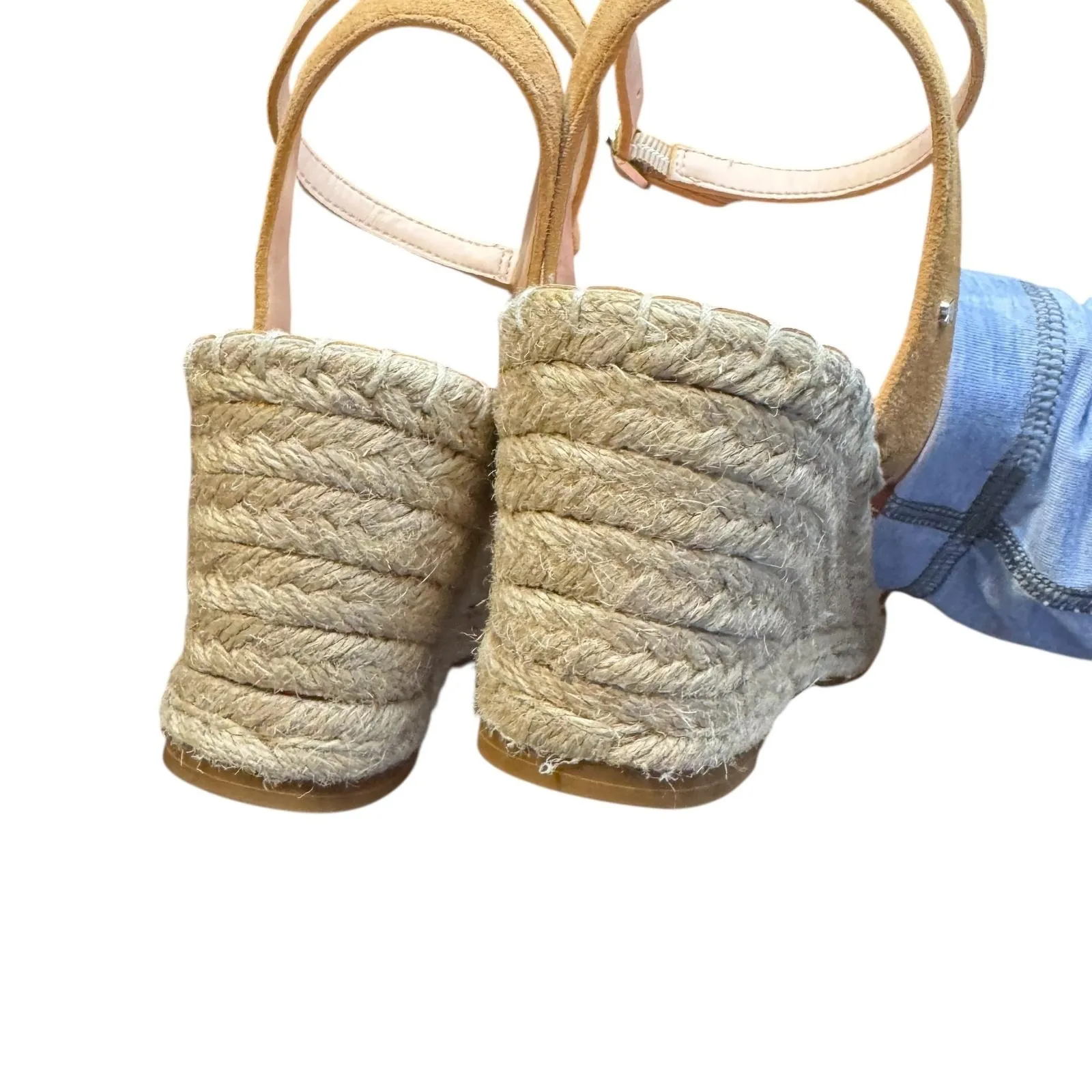 Kate‎ Spade New York Sandals Womens Size 10 Theodora Espadrille Wedge Scalloped - Image 8