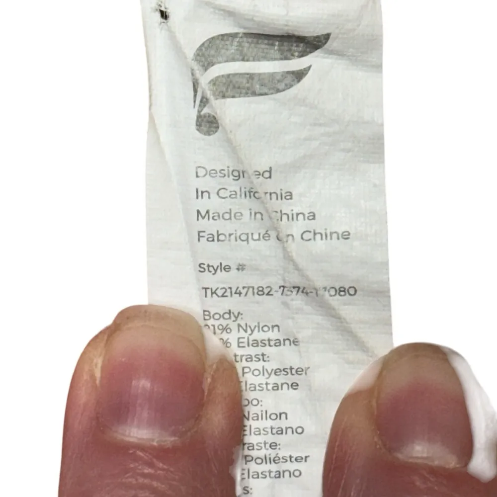 Fabletics Lydia Built-In Bra Tank Claypen Size 2X Athleisure Workout Yoga - Image 11