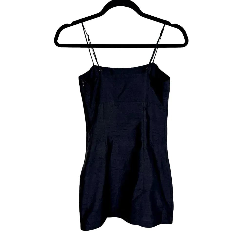 Realisation Par Christy Black Silk LBD Mini Dress- Still Full Price - Image 9