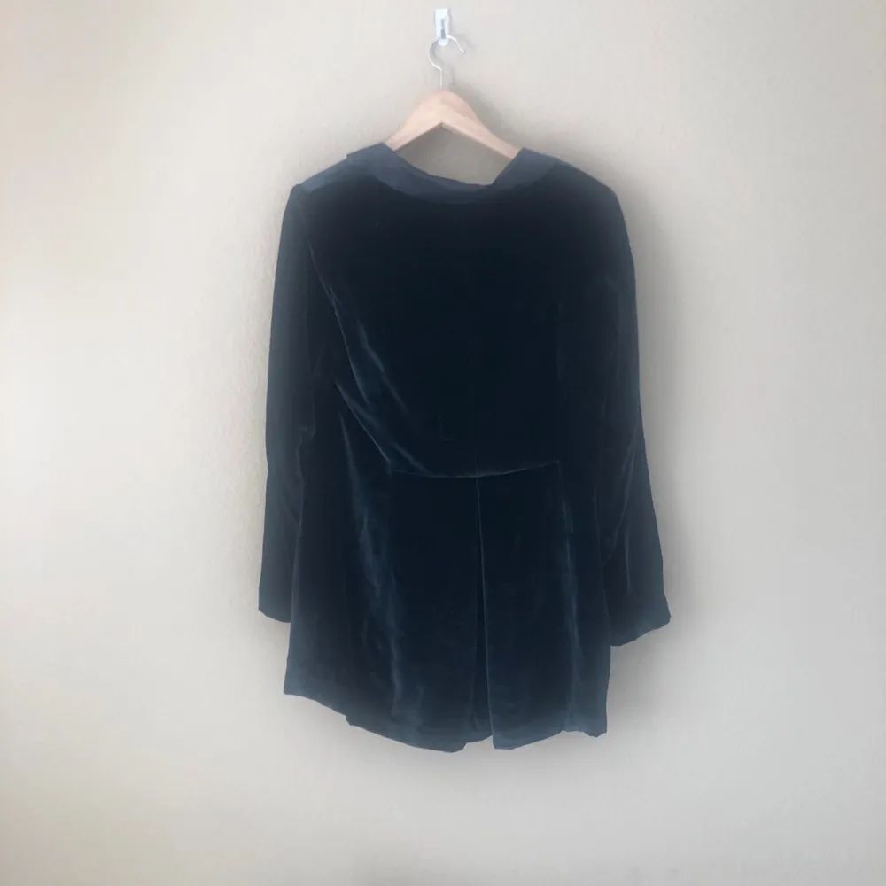 Soft Surroundings | Savile Velvet Jacket Black - Image 5