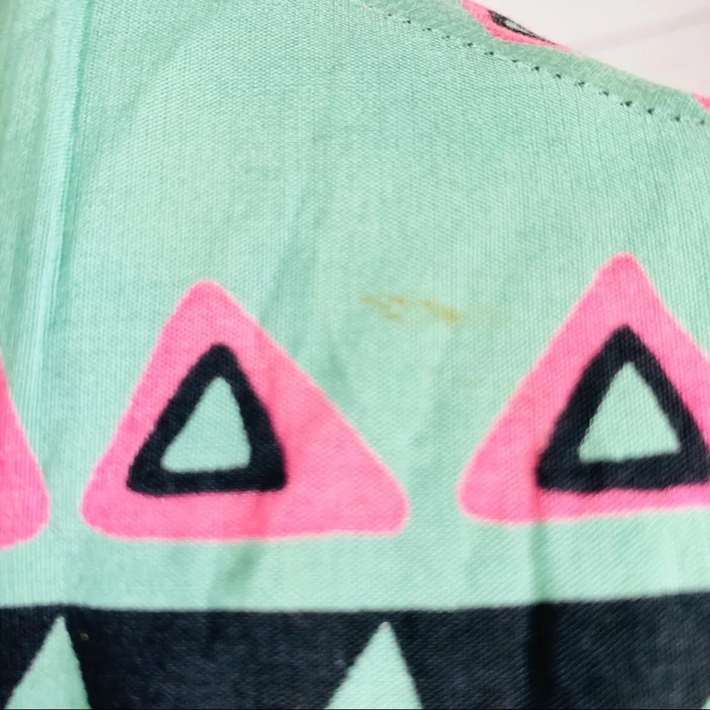 Retro Vintage 80s 90’s Long Sleeveless Kimono Vest Size L - Image 6