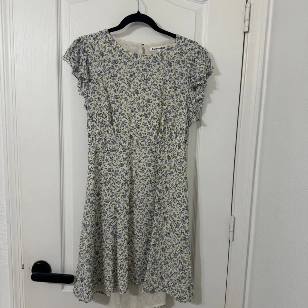 REFORMATION IDALIA DRESS PIXIE SIZE 12 - Image 12