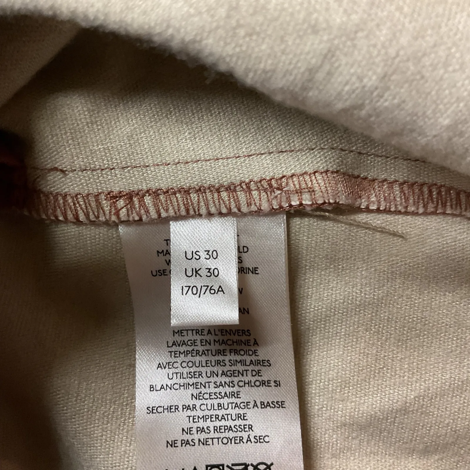 Free People East Of Eden Vegan High Rise Belted Pocket Mini Skirt Orange Size 30 - Image 8