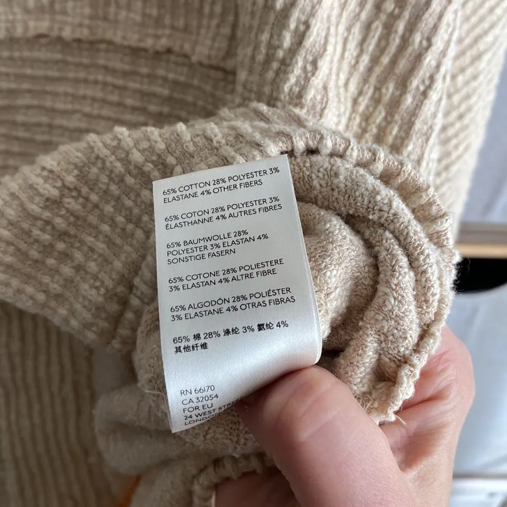 Free People ribbed boardwalk hacci bell sleeve sweater - Image 8