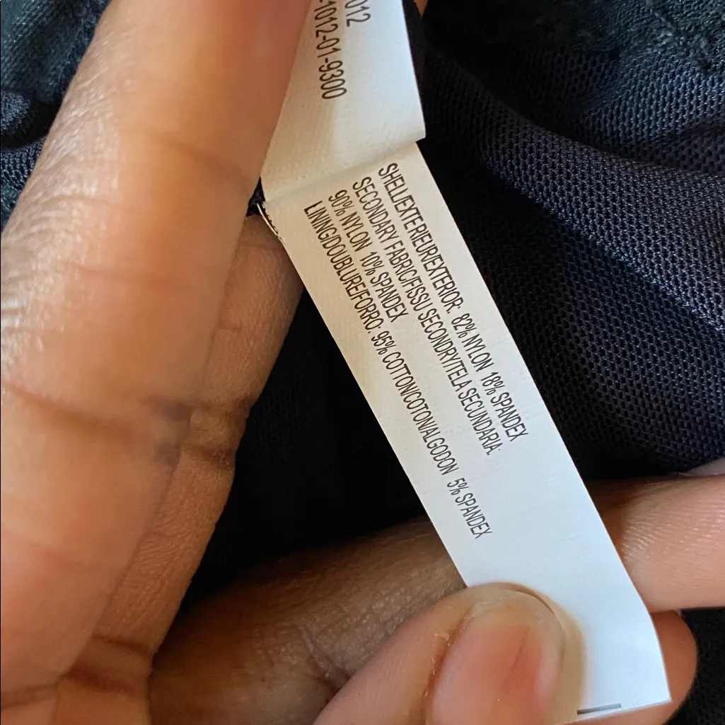 Refuge  Black Bralette SIZE M - Image 5