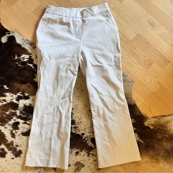 SPANX White‎ On the Go Ankle Slim Straight Pants Size Small Petite - Image 5