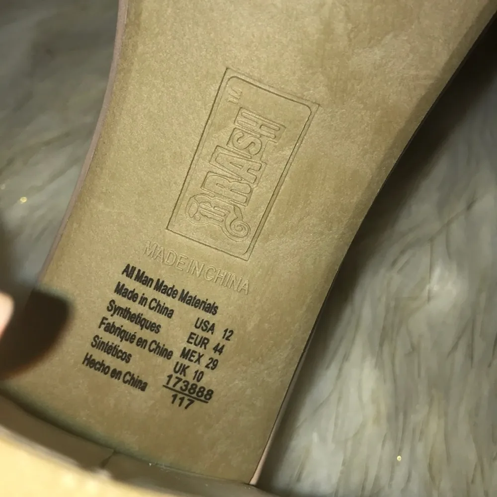 New brash shoes size 12 nude block heel - Image 6