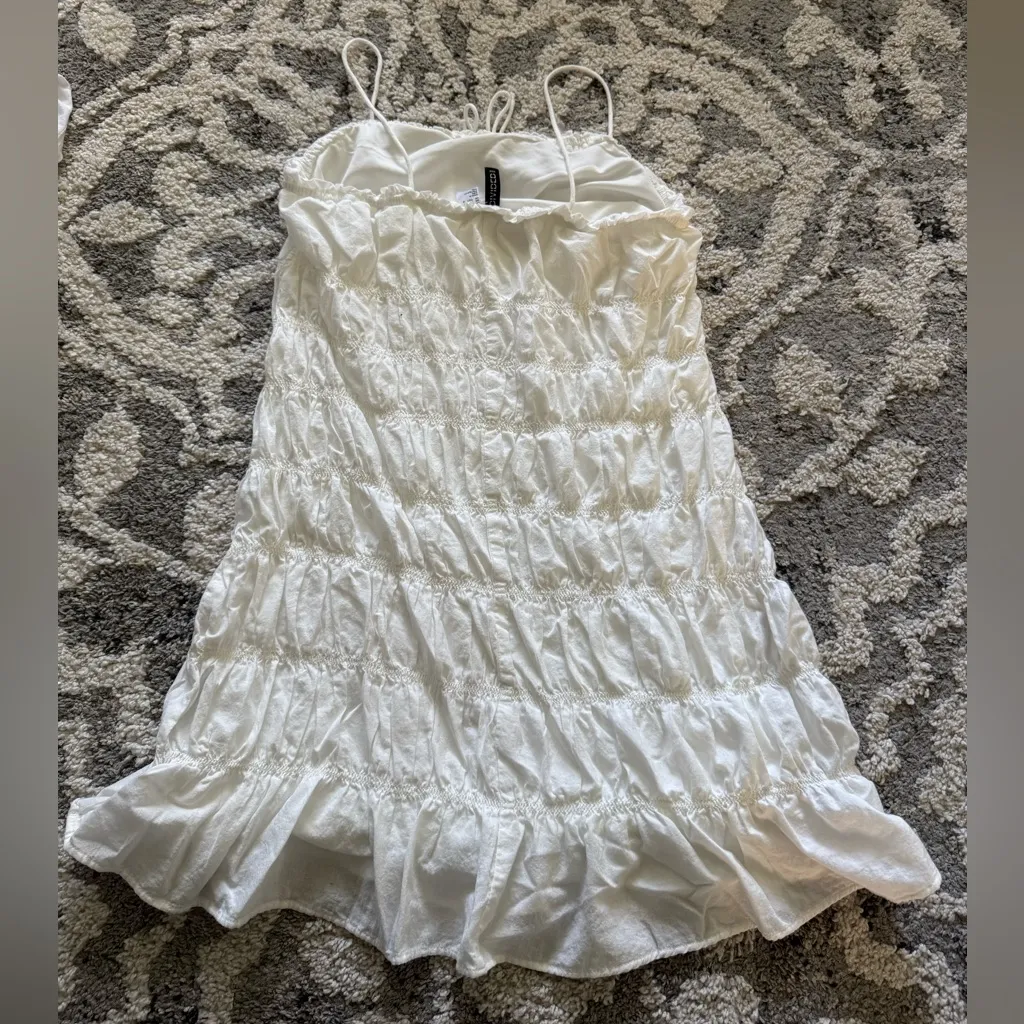 H & M white dress🫧 - Image 2