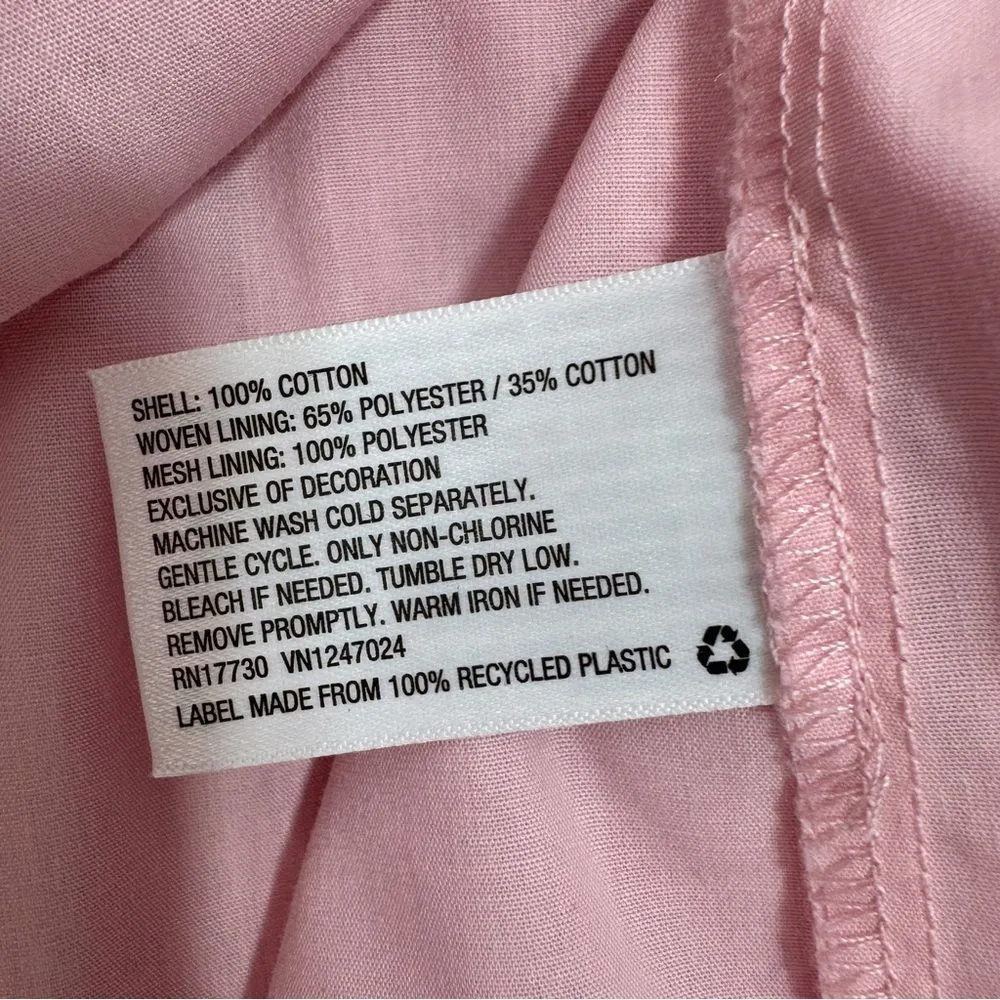 Isaac Mizrahi Target‎ Corduroy Sleeveless Fit Flare Dress Pink Medium Sundress - Image 12