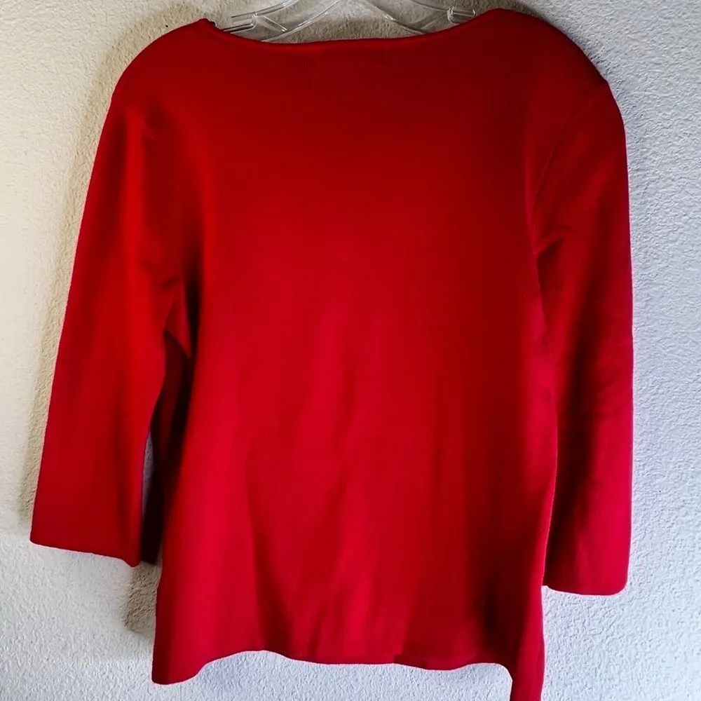 Vintage Designers Originals Sweater‎ Red Size undefined - Image 6