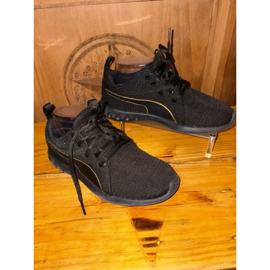 PUMA 'Carson 2 ' Black Size 6.5 Sneakers Running Shoes Athletic Lace Sport - Image 4