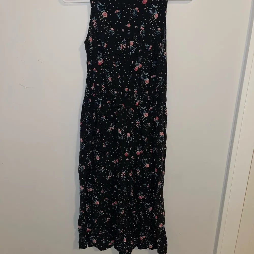 Black Floral Jumper Size XS - Image 4