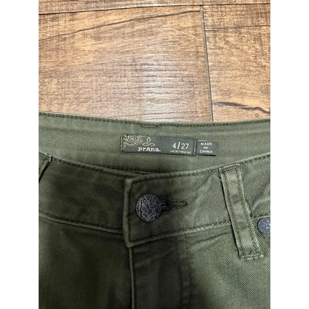 Prana Kayla Olive green jeans - Image 6