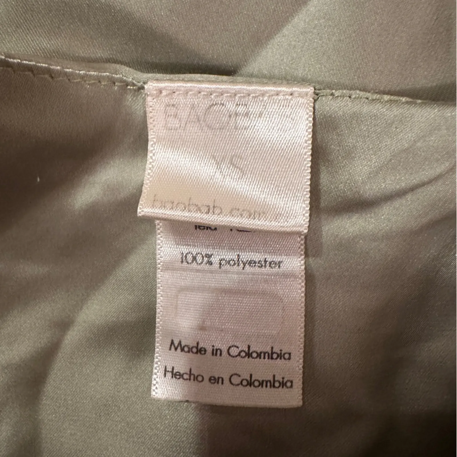 RTR Baobab Selma Grape Green Sleeveless Sarong‎ Wrap Midi Dress Sz XS - Image 9