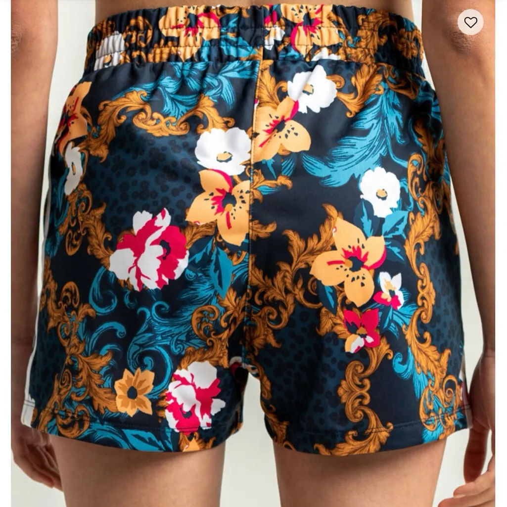 Adidas x Her Studio London Womens Shorts Size XS Three Stripes Floral - Image 2