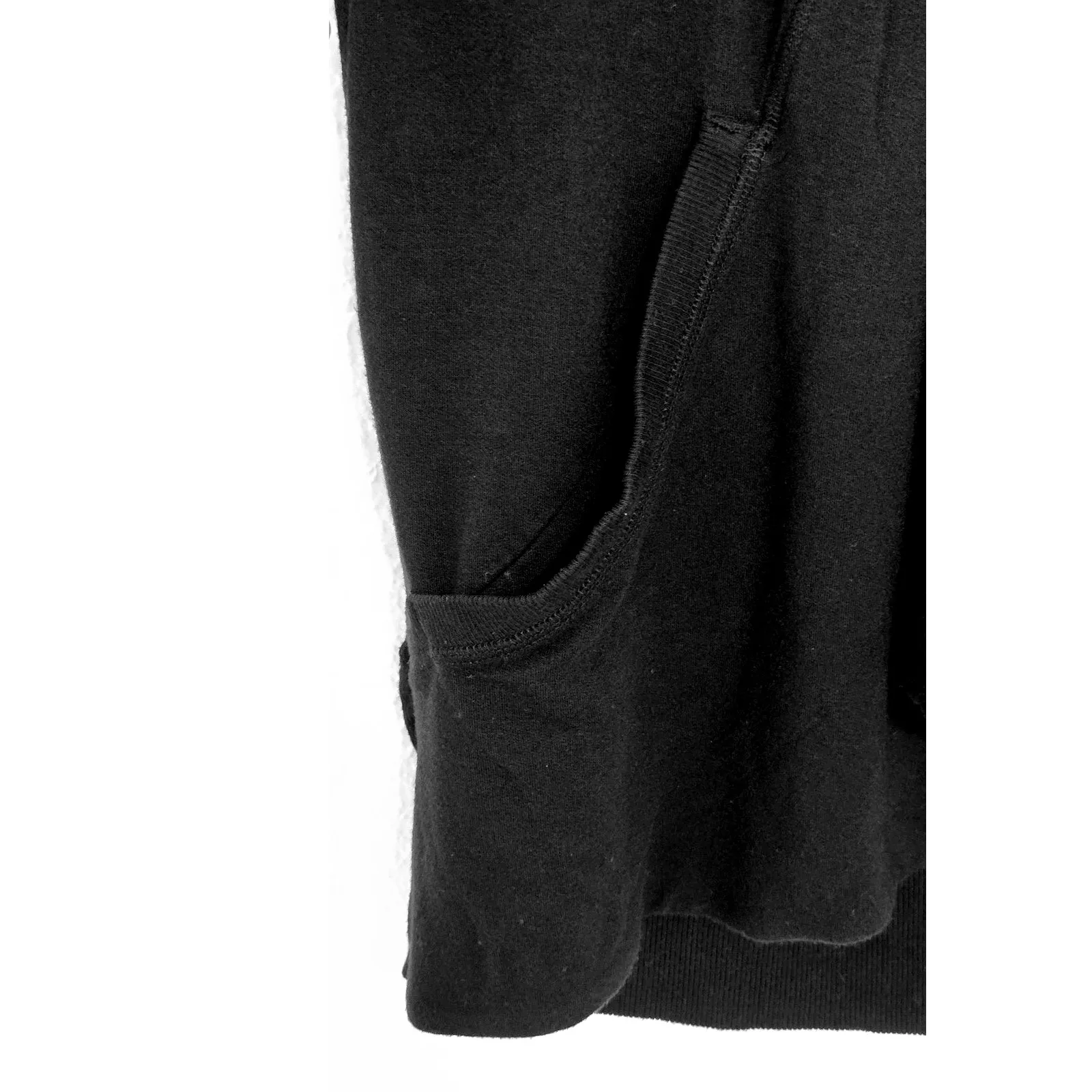 Athleta Pranayama Restore Wrap Open Cardigan Black Size Medium Petite 777944 - Image 8