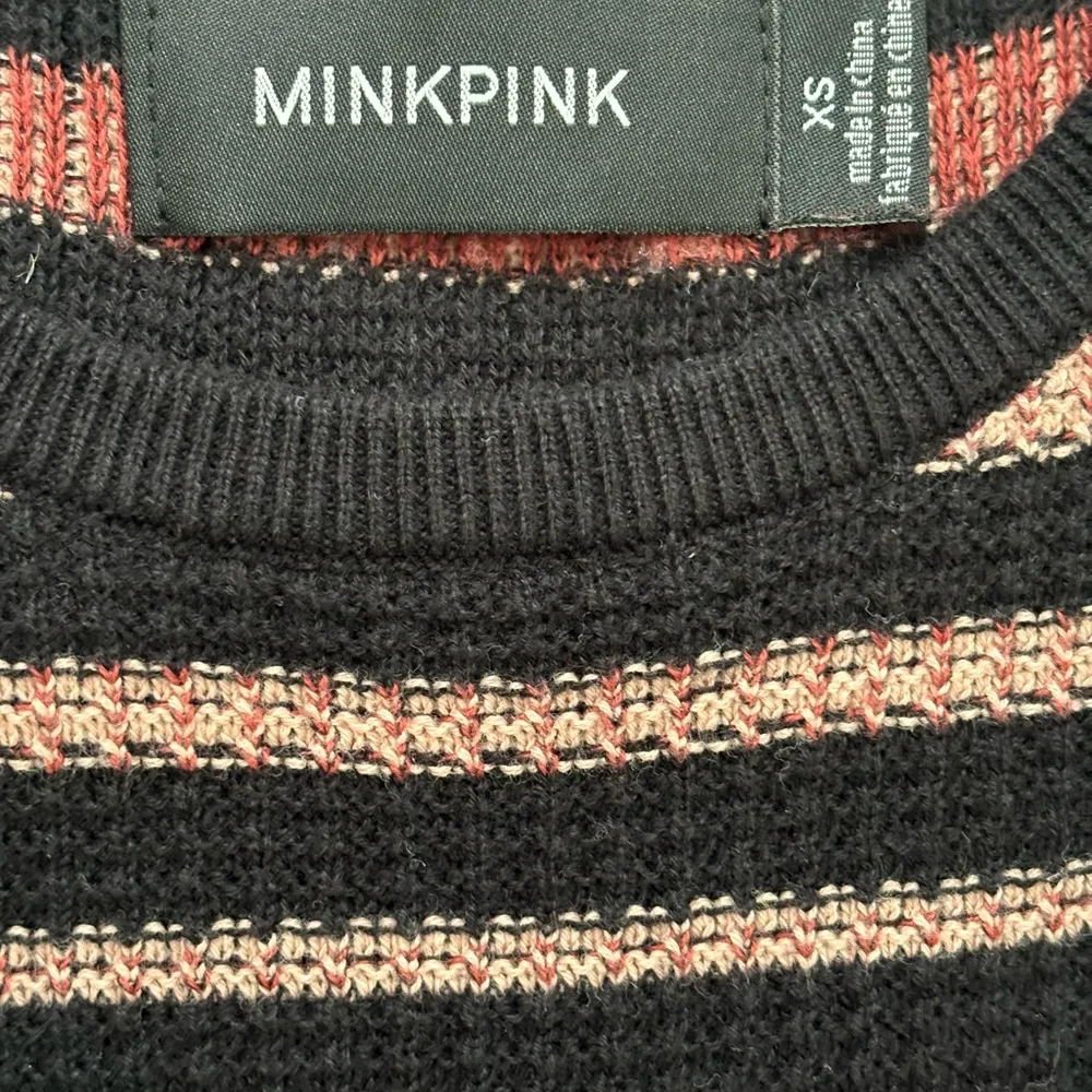 Striped Knit Dress - Image 3