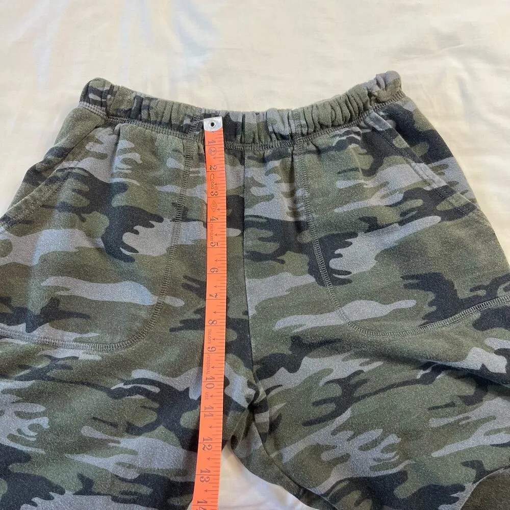 Sanctuary Women's XS Camo Sweatpants Joggers Green Stretch Waist - Image 6