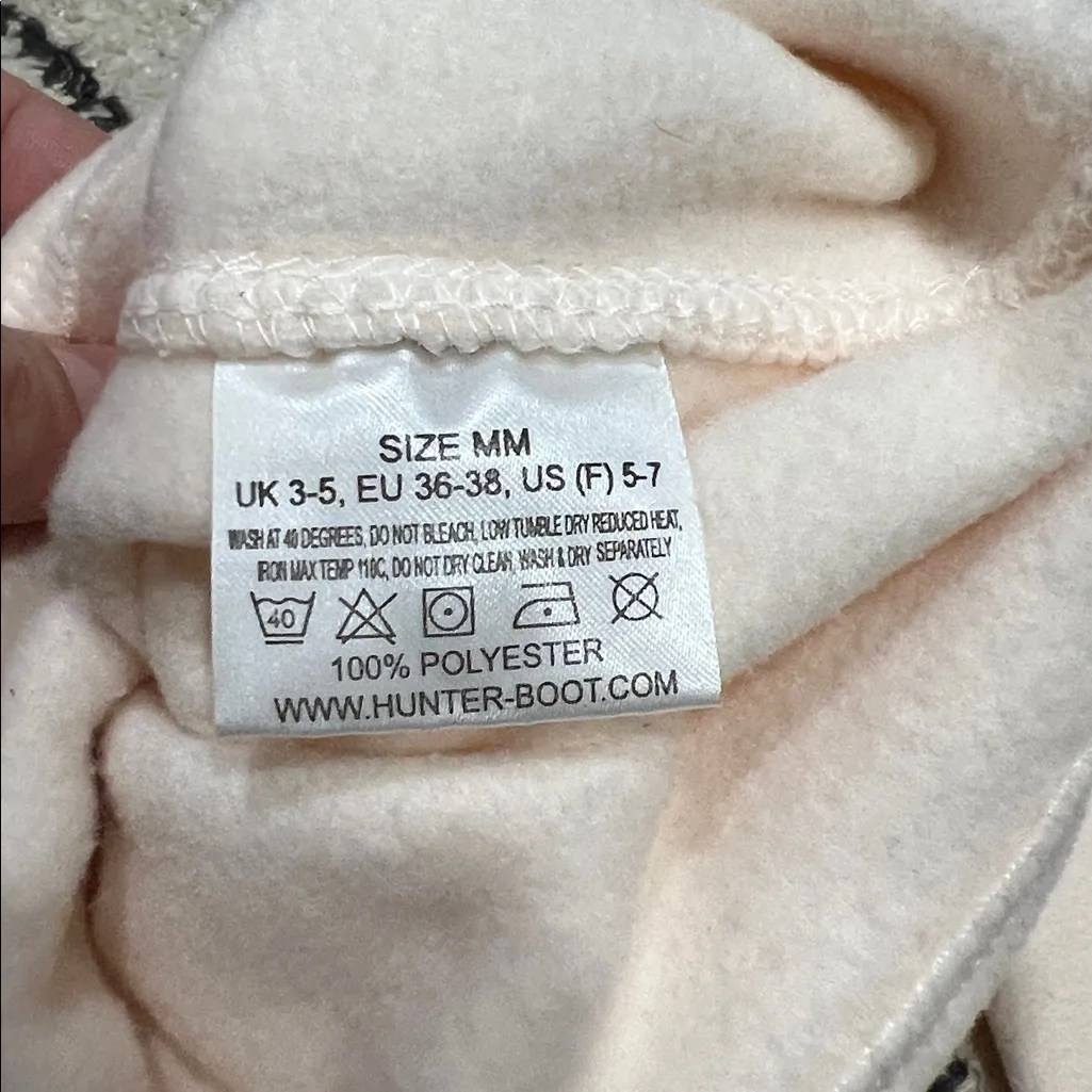 Hunter  Off-White Boot Socks - Image 5