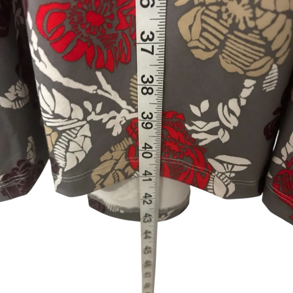 Gray & Red Floral Design Athletic Dress Patagonia Athleisure Women’s Size XL Fit - Image 3