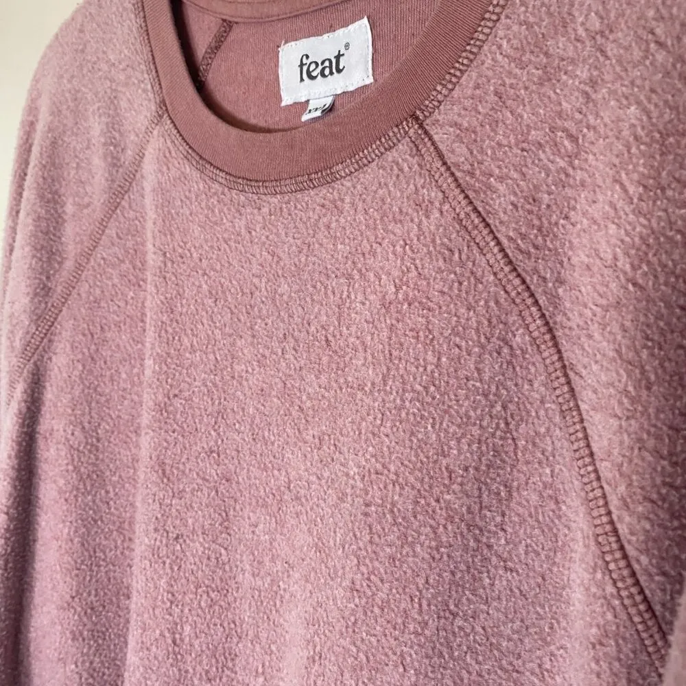Ash Feat BlanketBlend  Rose Crewneck Sweatshirt - Image 3
