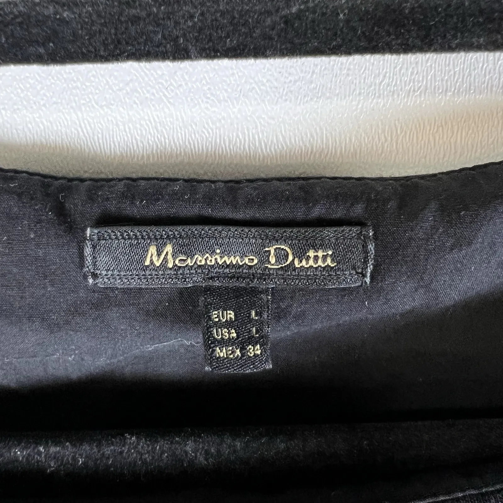 MASSIMO DUTTI Embroidered Floral blouse whimsigoth fairy grunge Women's Sz Large - Image 5