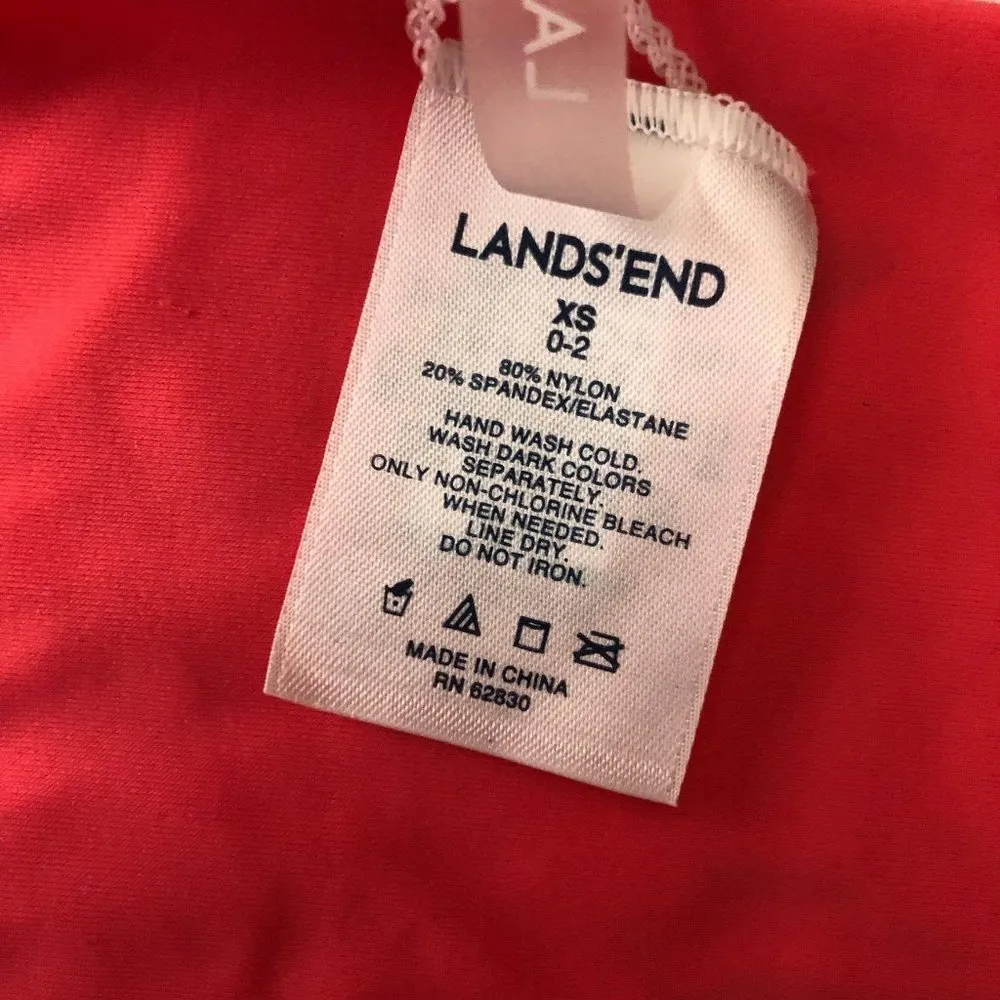 Lands End Swim Bikini Bottom Brief Reversible XS - Image 3