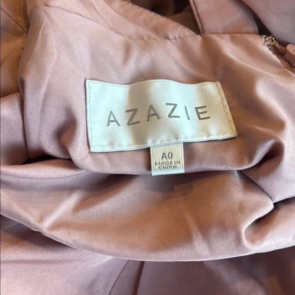 Azazie Purple Sleeveless Sweetheart Maxi Dress - Image 12