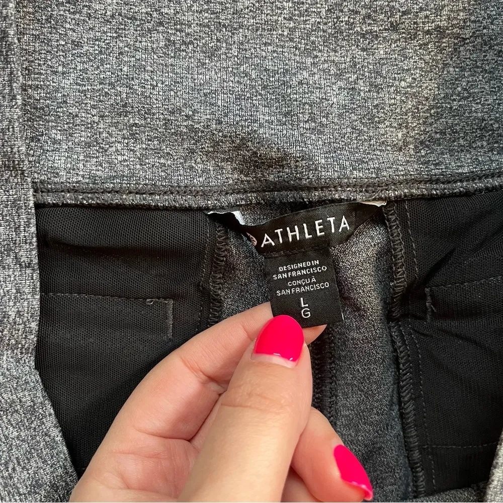 Athleta Venice joggers in gray size large - Image 5