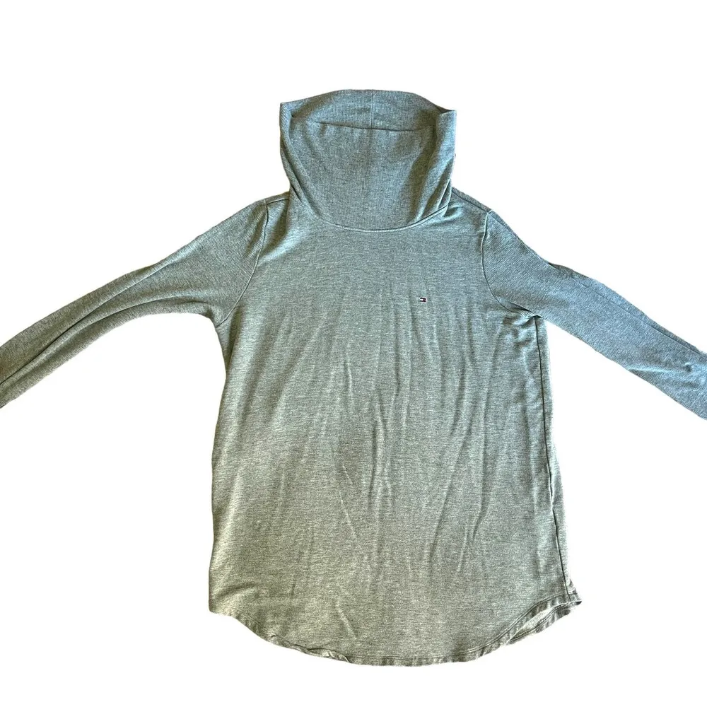 Tommy Hilfiger MEDIUM Ribbed Arm Long Sleeve Pullover Turtleneck - Image 9
