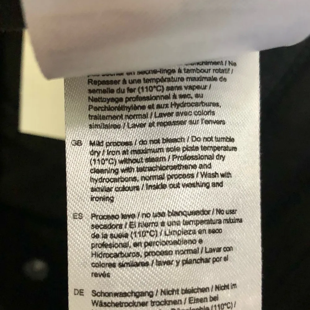 Ritana Pinafore Jumper Skirt Skirtalls Strap-Detail Black Denim Overalls M - Image 16