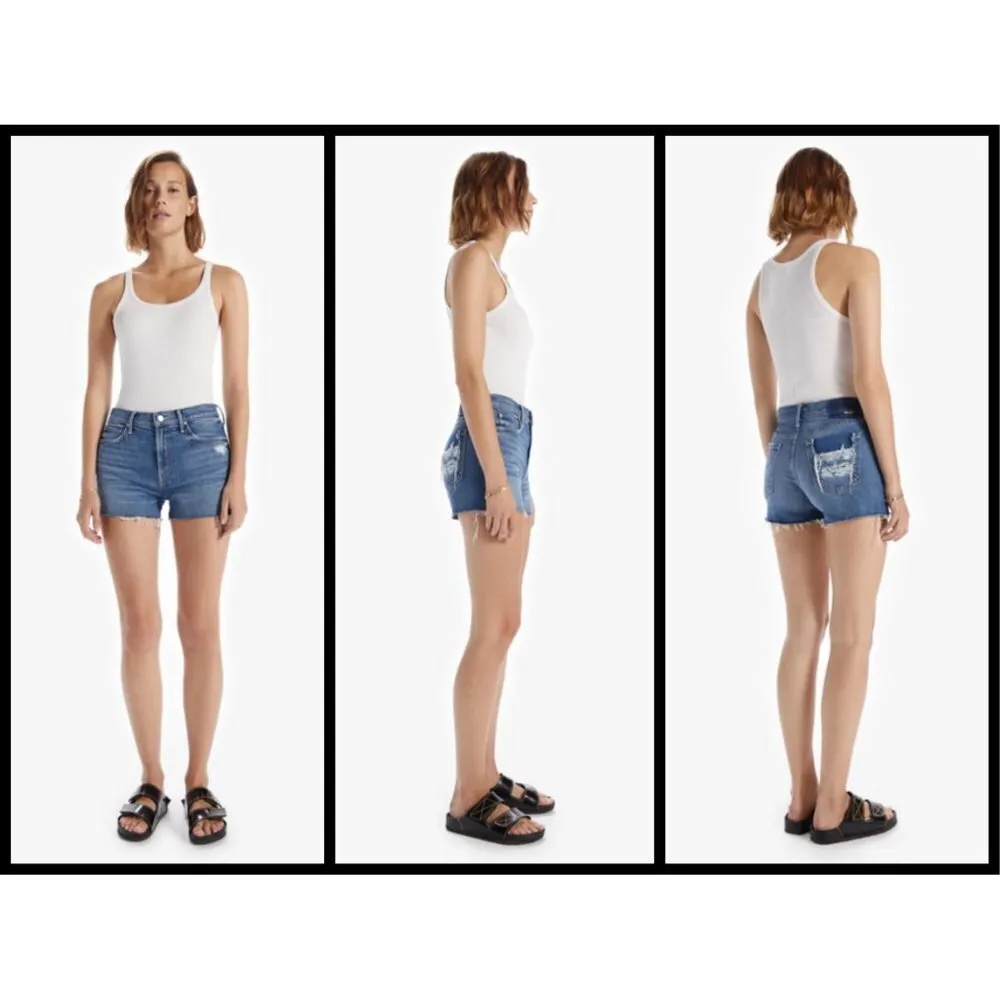 💕MOTHER SUPERIOR💕 The Dutchie Short Fray Jean Shorts ~ Cowboys Don't Cry 30 - Image 3