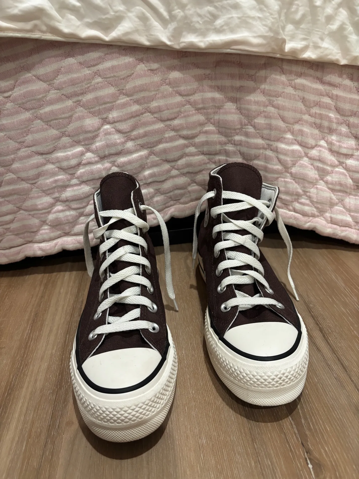 Converse High-Top Platform Brown - Image 2
