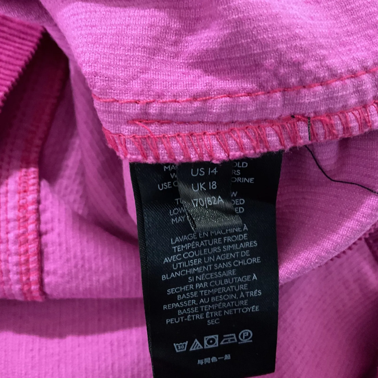 Pilcro Anthropologie Magenta Corduroy Button Front Pencil Skirt Womens Size 14 - Image 4