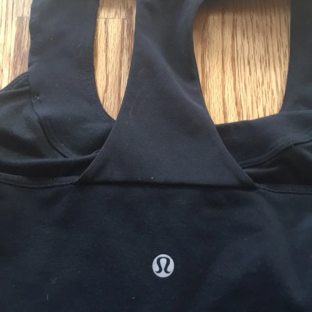 lululemon tank top: mesh racerback w/built in bra - Image 2