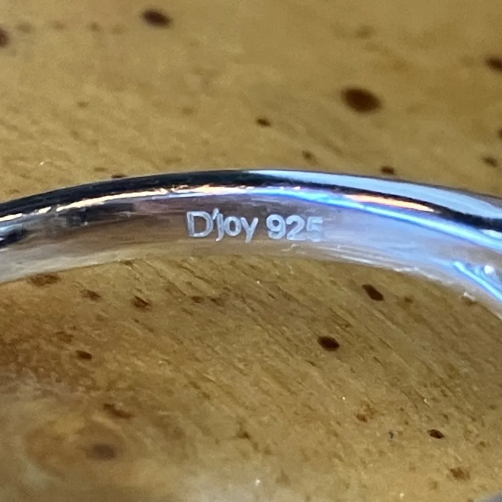 Natural Peridot Garnet Sterling Silver Ring Size 9 Green - Image 6