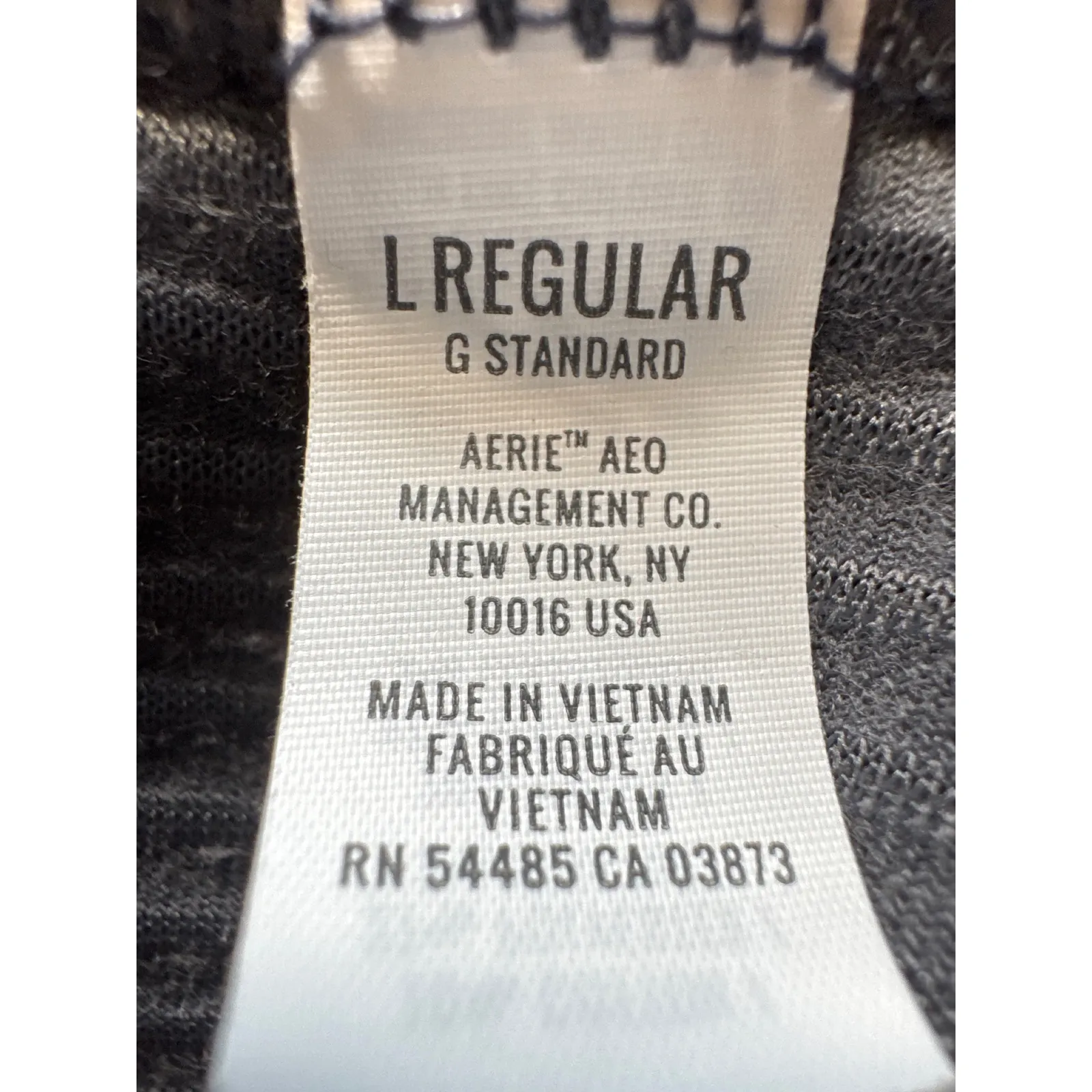 Aerie Corduroy Flare Leggings Pants Womens Large Regular Gray Casual Stretch - Image 4