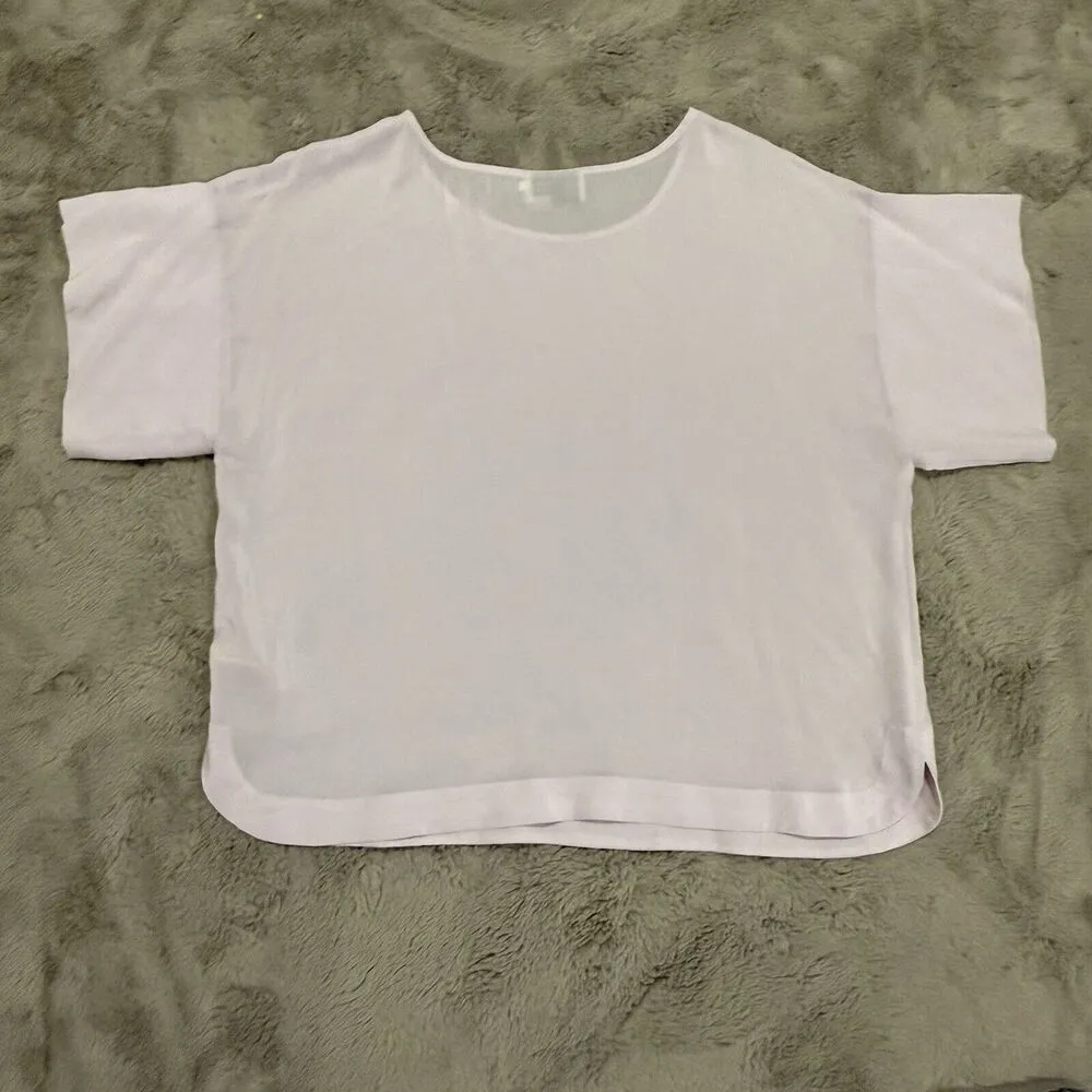 Saturday Sunday Anthropologie Women’s Size L Silk Blouse Top Romantic Career Box - Image 9