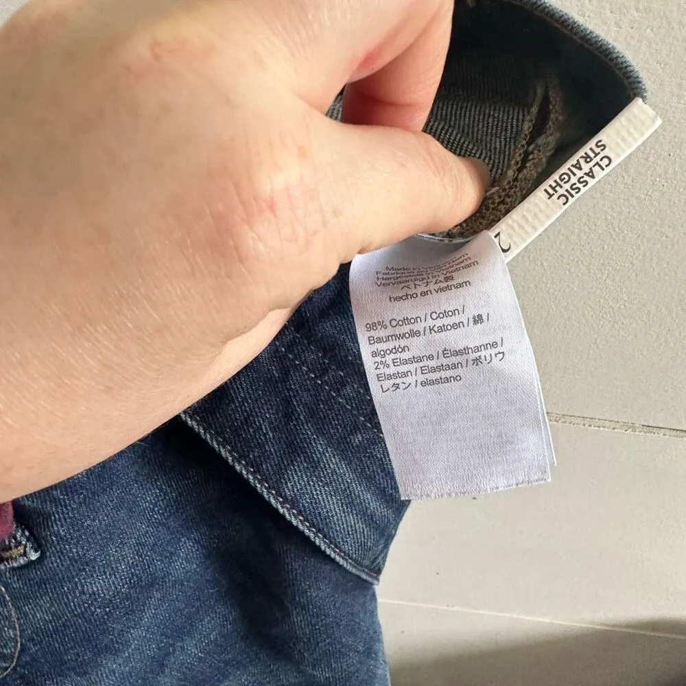 J. Crew Women’s 27 High Rise 90s Classic Straight Buoy Wash Jeans NWT - Image 8