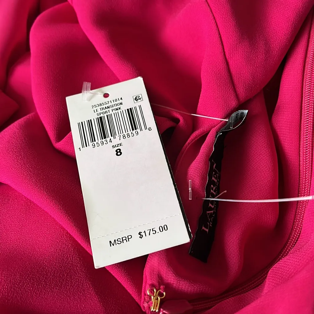 NWT LAUREN Ralph Lauren Sport Pink Ruffle - Image 7