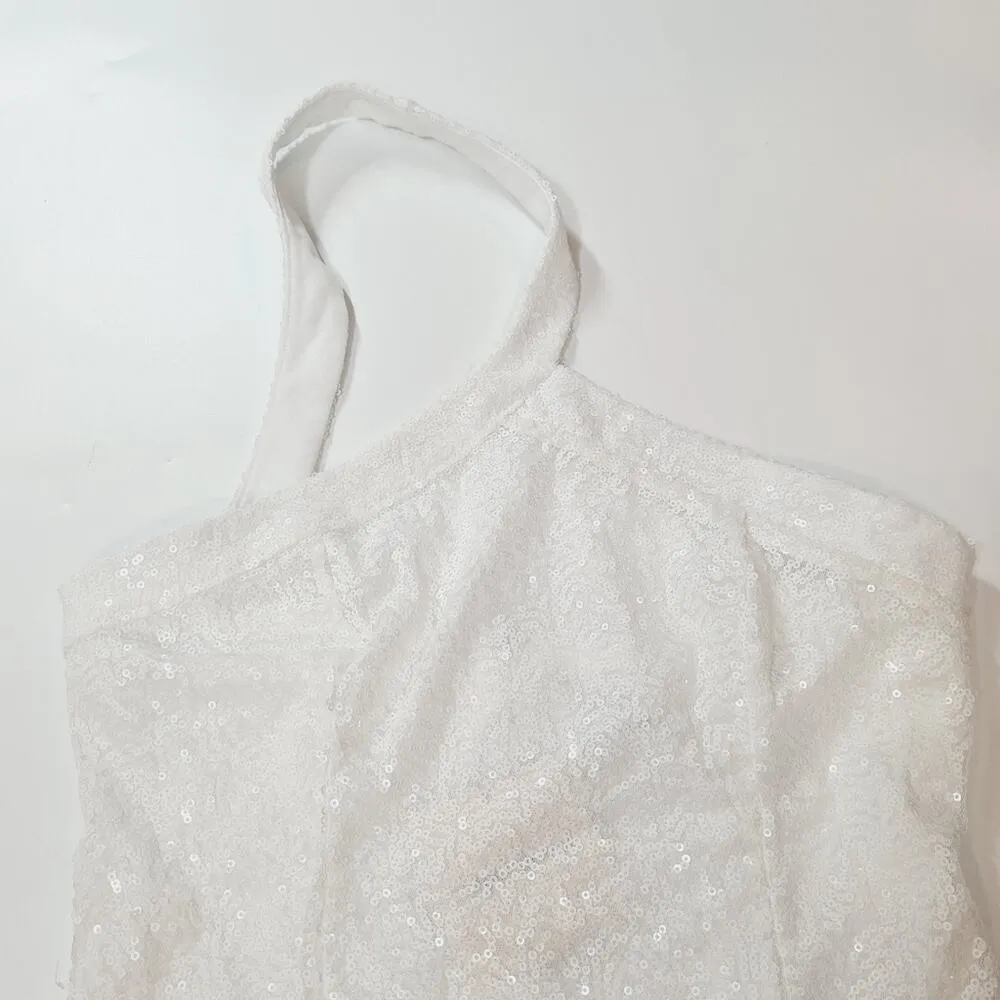 Superdown Cicely Mini Dress in White Small - Image 5