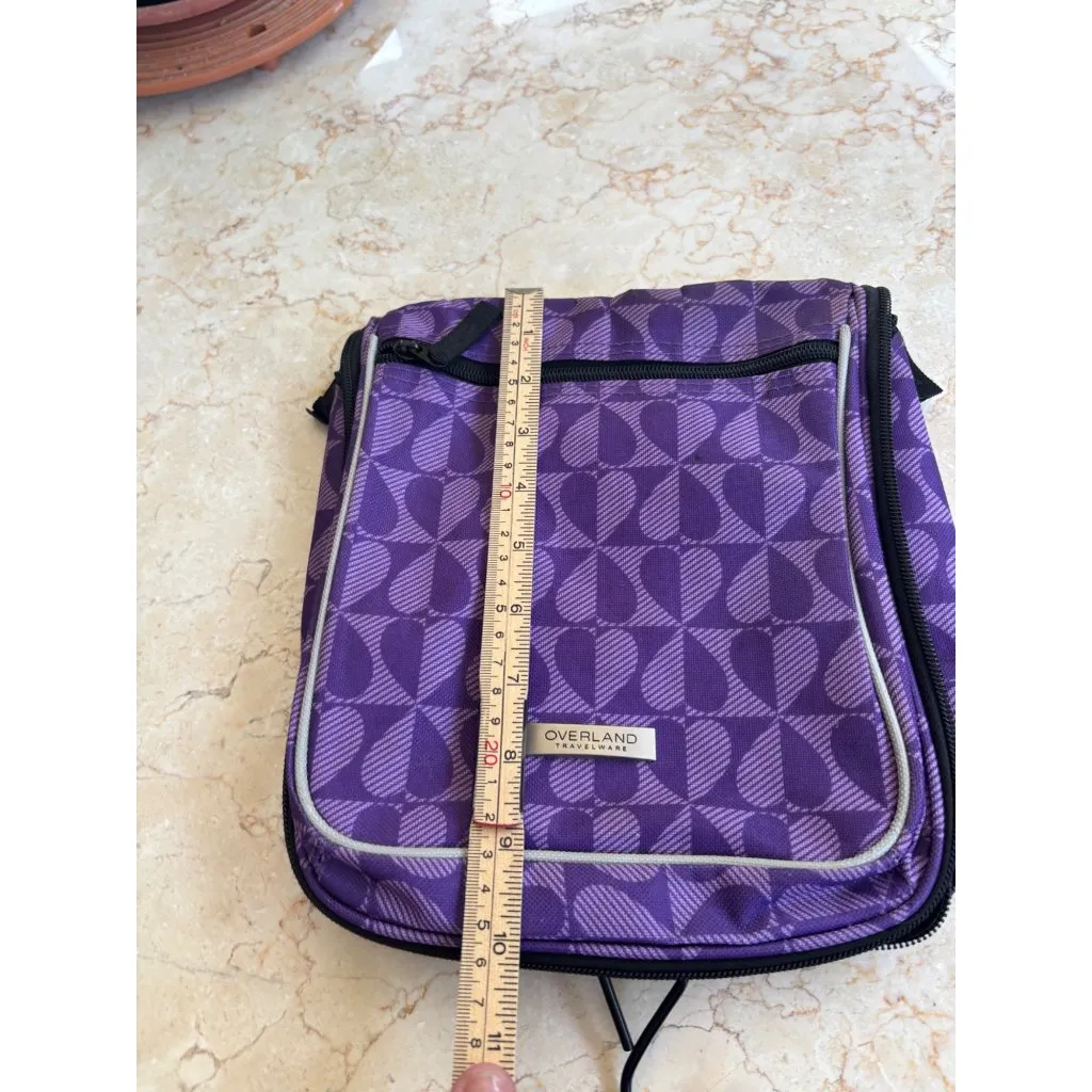 Overland Purple Travel Toiletry Bag - Image 6