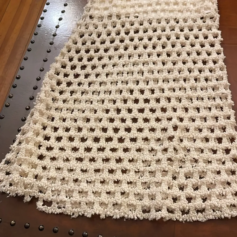 IRO Oletta Open-Weave Maxi Skirt (see measurements) - Image 8