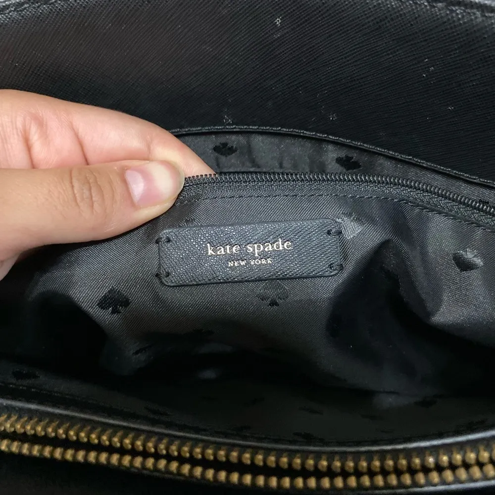 Kate Spade Black Large Tote Bag - Image 7