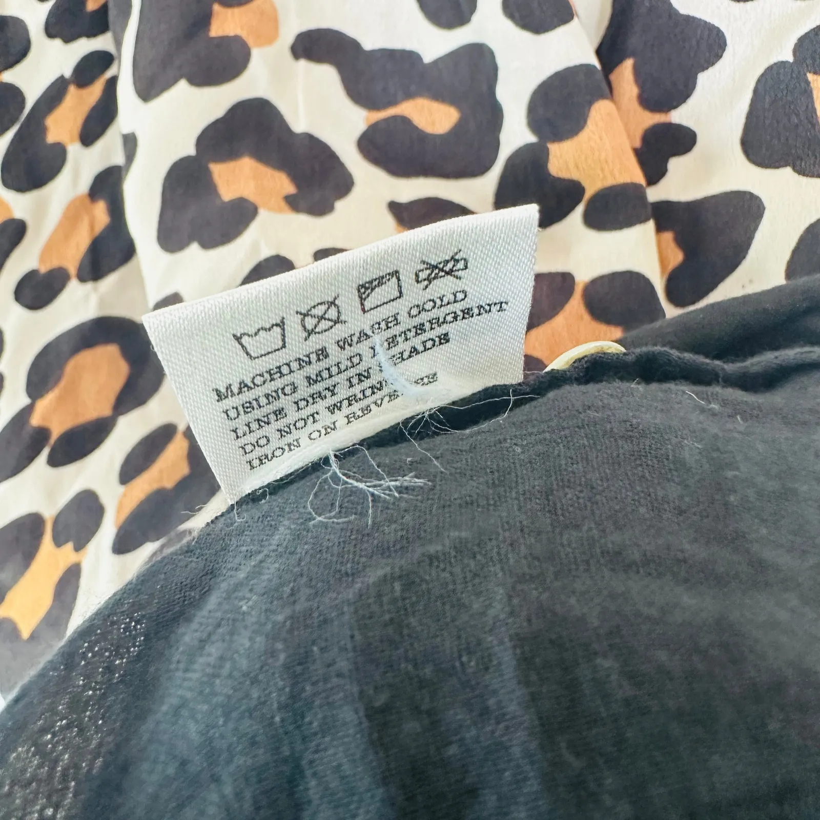 Olivia James the Label Lydia Dress in leopard cheetah animal print Small - Image 4