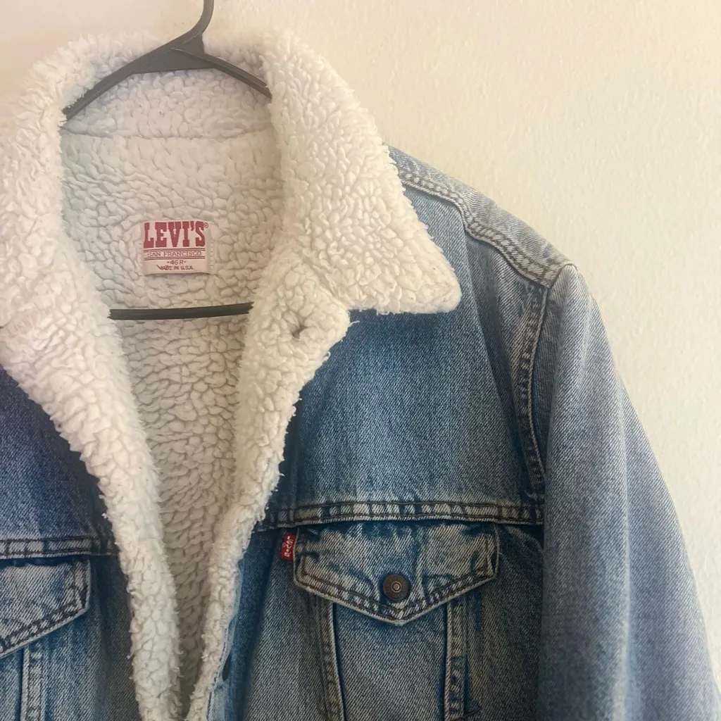 Levi's Vintage Levi’s Sherpa Denim Jacket - Image 2