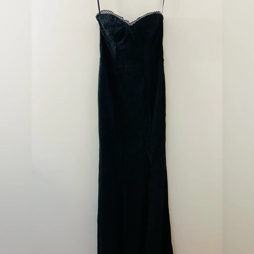 NWT Majorelle Mari Elena Gown in Black, size XS - Image 4