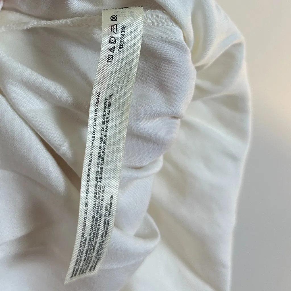 FREE PEOPLE Movement Airstream Onesie in Ivory Size Small White - Image 9