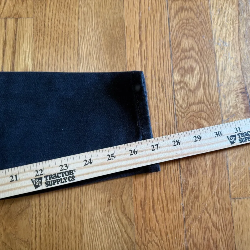 Madewell 9" Mid-Rise Skinny Jeans in ISKO Stay Black size‎ 29 - Image 3