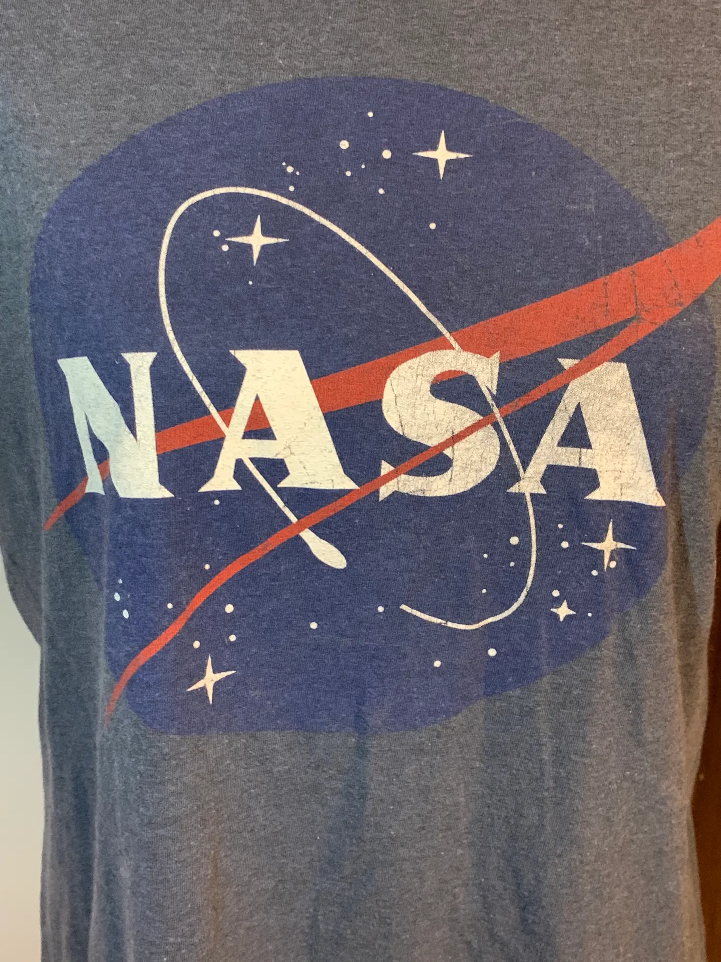 Blue NASA Graphic Tee Shirt - Image 6